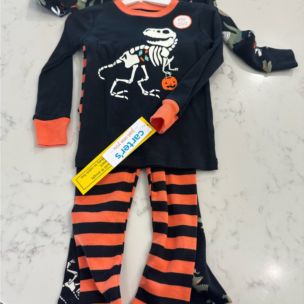 Carter's Dinosaur Halloween Pajama Set